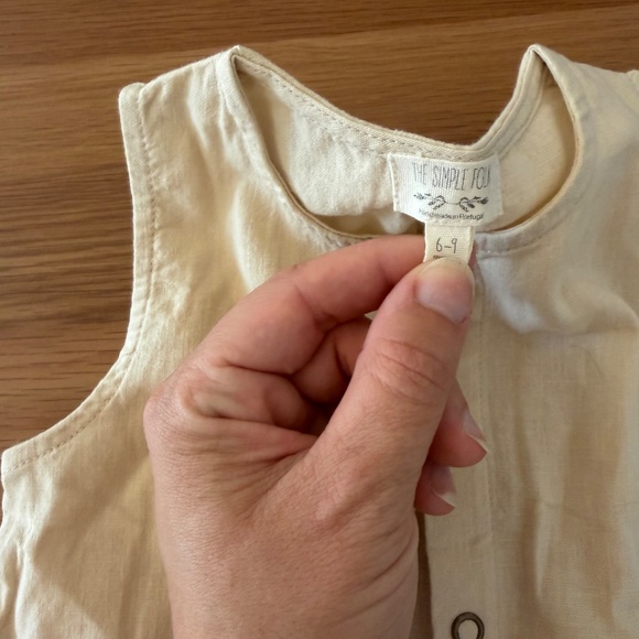 The Simple Folk linen jumpsuit - Picture 2 of 3